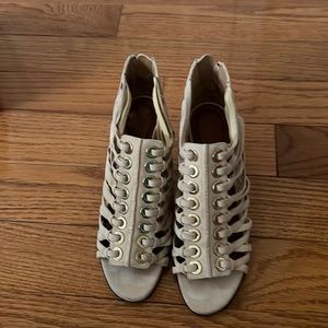 Given by high he’ll Sandler size 6.5 only wear ones